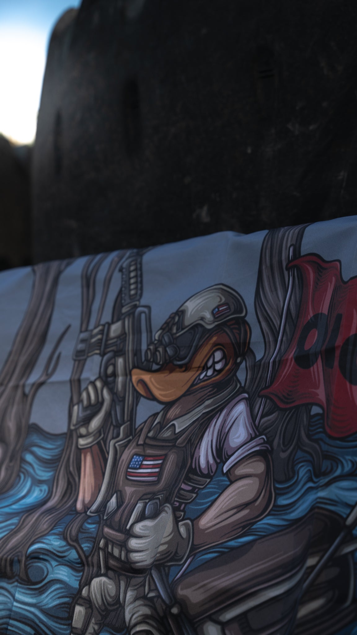 The Merica Mallard Flag