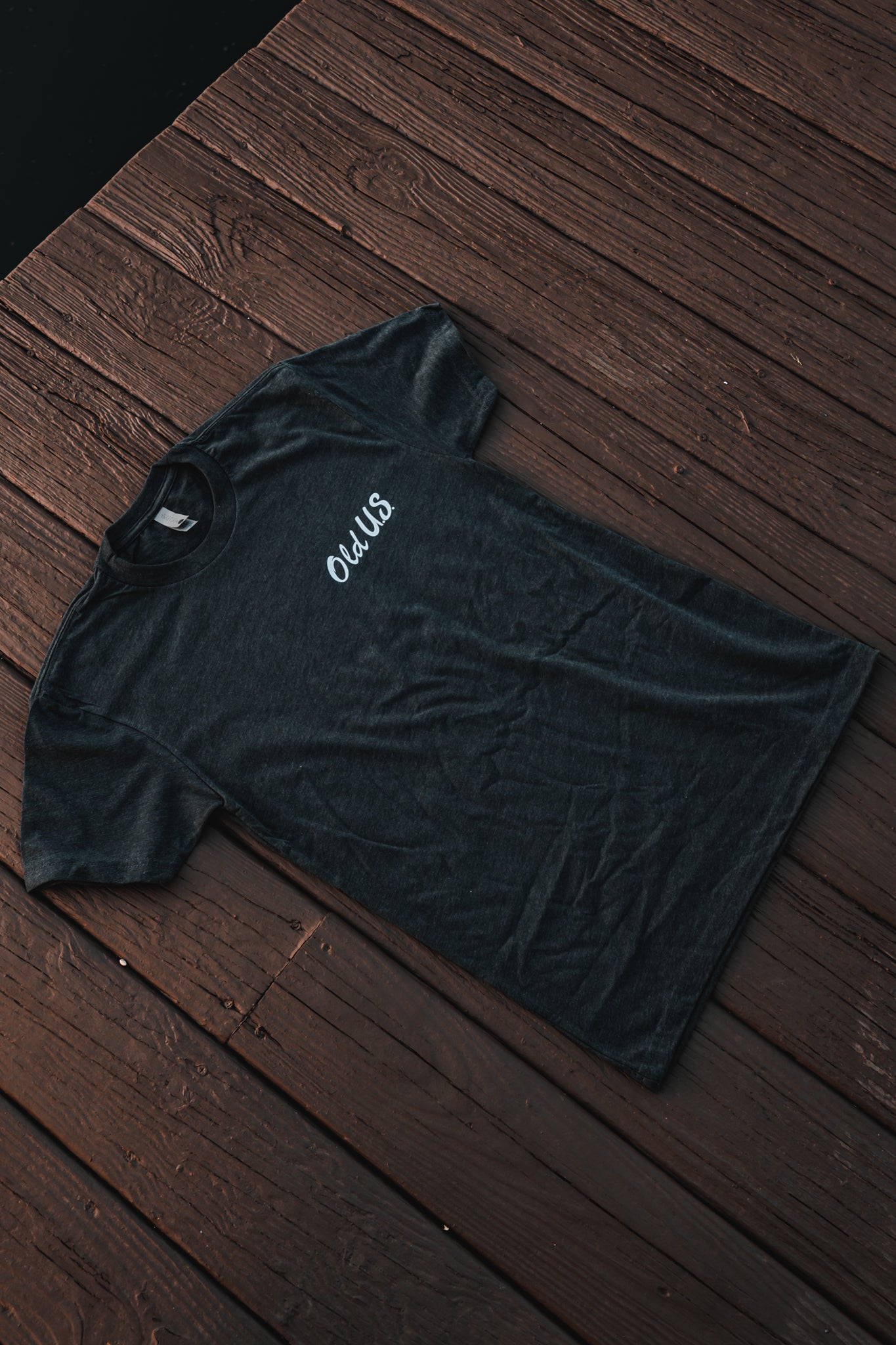 The Merica Flag Charcoal Tee