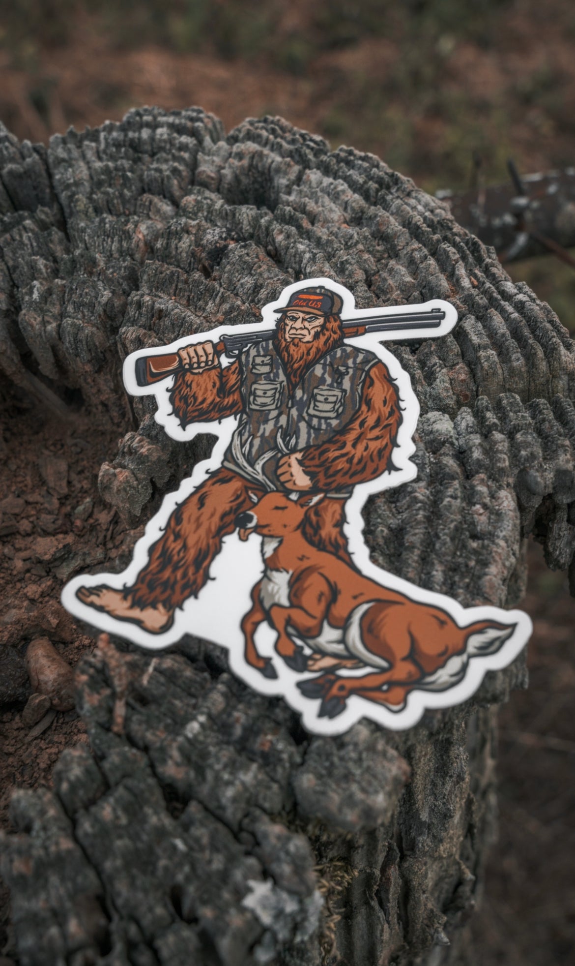 The Squatch Decal