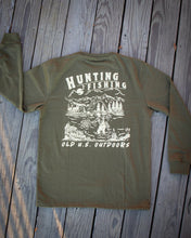 Load image into Gallery viewer, The Hunting &amp; Fishing Crewneck runs one size smaller
