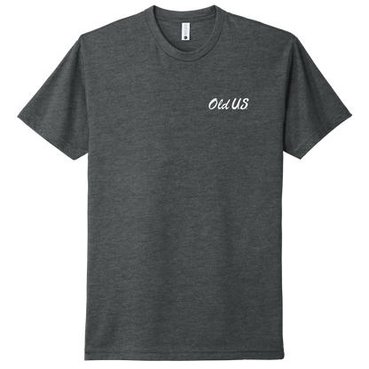 The Merica Flag Charcoal Tee