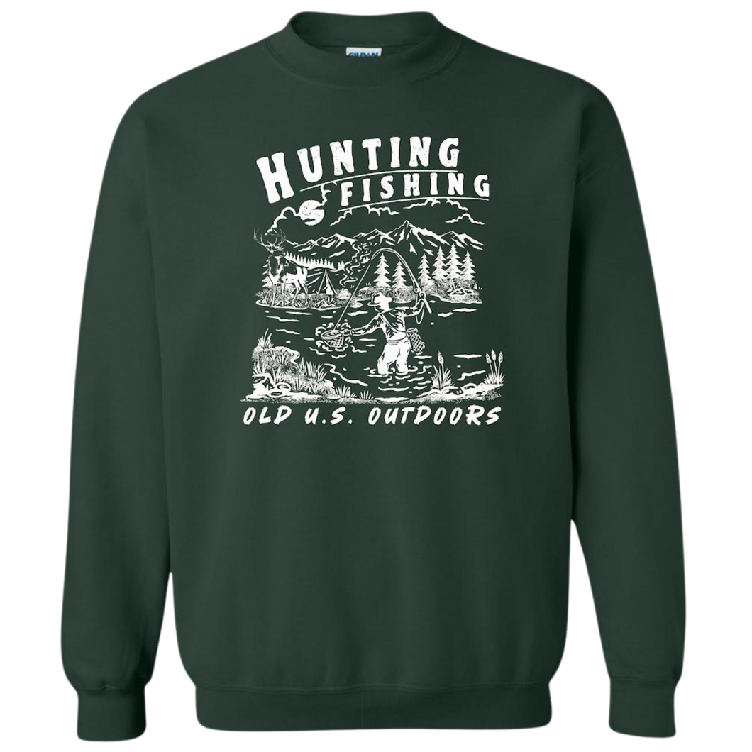 The Hunting & Fishing Crewneck