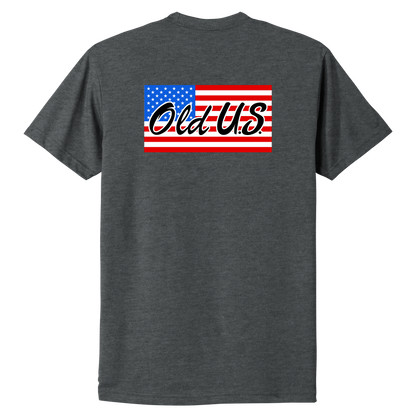 The Merica Flag Charcoal Tee