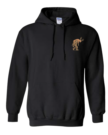 Buck Around and Find Out Bigfoot Graphic Hoodie